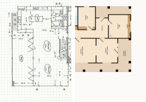 Floor Plan Colored